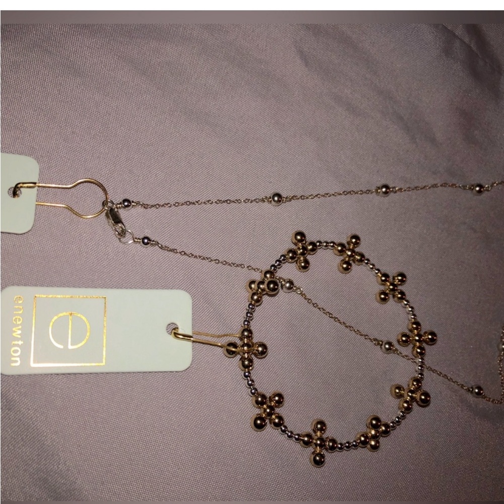 ENewton Sterling Bracelet and Necklace NWT